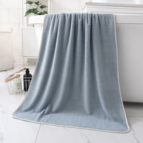 Velvet Bath Towel Microfiber Absorbent Large Bath Towel Adult Beach Towel Bath Towels Up to 65% off!
