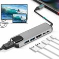 thumbnail image 2 of Adaptador USB C HUB Sunnimix Multipuerto 4K 2 Puertos USB 3.0, 2 of 8
