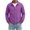Purple, variant on Men's Lightweight Button Down Coats Waterproof Windbreaker Shirt Jackets Casual Outdoor Hiking Hunting Shacket Overshirts Yellow S