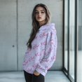 thumbnail image 2 of FOR U DESIGNS Star Axolotl Pullover Hoodies for Women Oversized Pullover Sweatshirts for Women Trendy Graphic Hoodie Size 2XL Long Sleeve Activewear Tops for Women Loose, 2 of 7