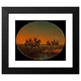 thumbnail image 2 of John Mix Stanley 24x20 Black Modern Framed Museum Art Print Titled - The Challenge (ca. 1870), 2 of 5