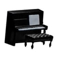 thumbnail image 2 of WLPZXP Miniature Doll Dollhouse Furniture Miniature Resin Furniture Ornament 1:64 Scene piano chair, 2 of 9