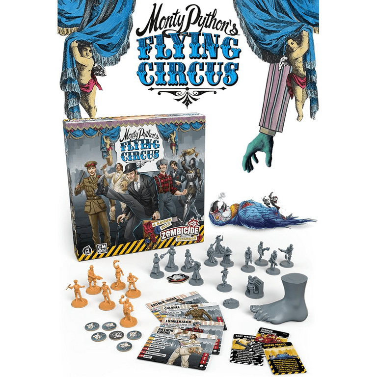 モンティ・パイソン大全 : Monty python's flying cir… Zombicide Monty Python's Flying Circus Board Game Expansion