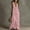Pink, variant on Ovbmpzd Maxi Casual Summer Dresses for Women Ruffle Shift Tiered Sky Blue Dresses Casual Sleeveless V-Neck Dresses Women'S Summer Dresses,XL