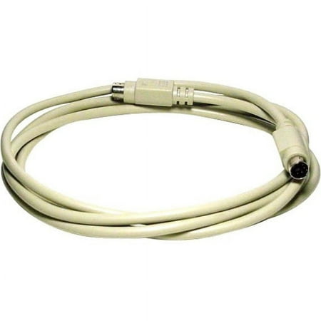 UPC: 0844660000938 | Monoprice PS/2 MDIN-6 Male to Female Cable – 6 Feet – Used as PS/2 Keyboard/Mouse Connector