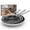 8-10-12 inch, variant on Rorence 12 inch Tri-ply Stainless Steel Frying Pan, Hybrid Ceramic Non-Stick Skillet, Dishwasher and Oven Safe