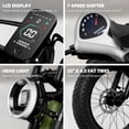 thumbnail image 3 of WINDHORSE Smart E Bike for Adults, 48V 13AH Foldable Electric Bike with 750W Motor, 20MPH 50 Mile Range, 7-Gears, Dumping Power Outage, 20" Fat Tires Beach Cruiser Bike (Green), 3 of 9