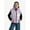 Purple, variant on Girl's Puffer Vest, Sizes XS - XL