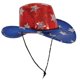 thumbnail image 1 of Sombrero Vaquero Patriótico con Lentejuelas Rojas, Blancas y Azules Beistle, 1 of 6