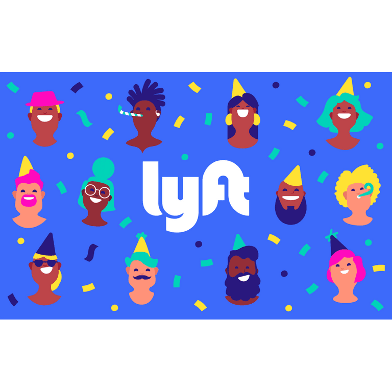 Lyft Gift Card 100 eGift Card Walmart