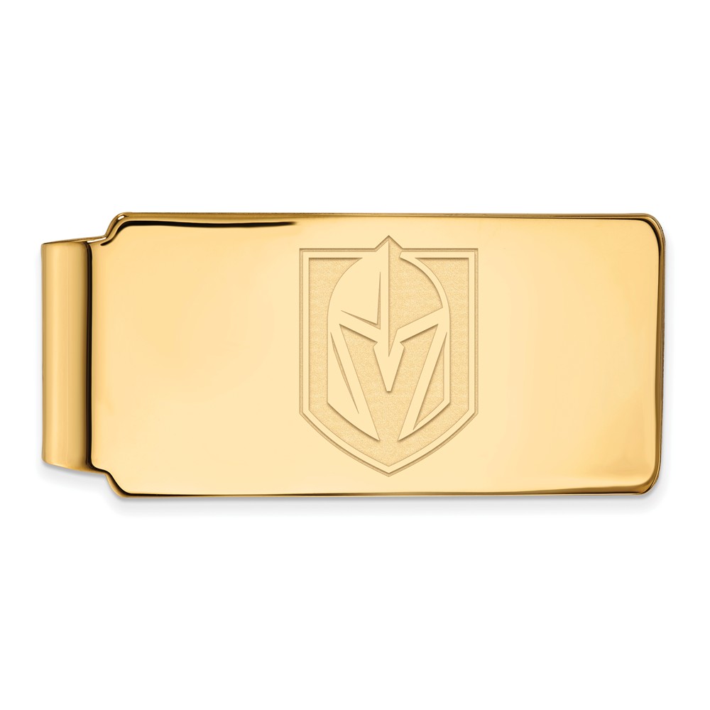 FB Jewels Gold Plated Sterling Silver LogoArt Vegas Golden Knights Money Clip - image 1 of 1