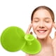 thumbnail image 4 of Cepillos de limpieza facial de silicona Mini cepillo de masaje con champú para bebés (verde) Likrtyny Cuidado Belleza, 4 of 4