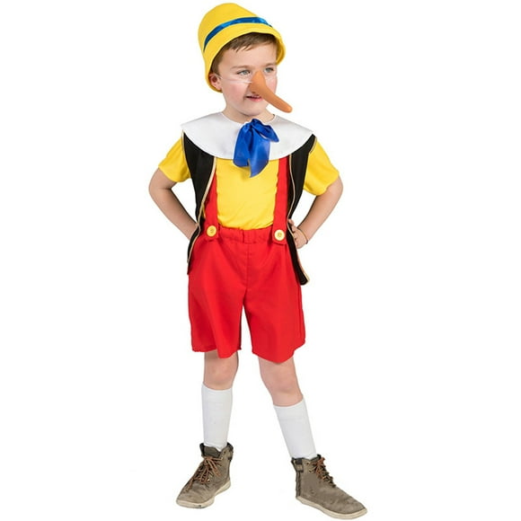 Pinocchio Costume for Kids Fairytale Costumes Halloween Funny Costumes for child