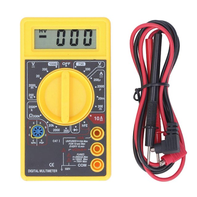 High quality Digital multimeter voltmeter AC ammeter ohmmeter voltmeter tester