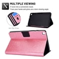 thumbnail image 5 of Galaxy Tab S6 Lite 10.4 2020 Case, Dteck Glitter Sparkle PU Leather Folio Case Multi-angle Viewing Stand Protective Cover with Card Slots for Samsung Galaxy Tab S6 Lite Model SM-P610 P615, Pink, 5 of 6