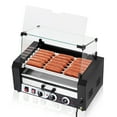 thumbnail image 2 of Gril à Hot-Dogs à 7 Rouleaux - Acier Inoxydable 1350 W, Cuiseur à Saucisses pour Usage Commercial, 2 of 7
