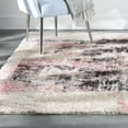 thumbnail image 4 of Well Woven Canyon Abstract Area Rug, 7.83' x 9.83', Super Thick Pile Height, Glittering Shimmer Yarn, Signature Glam Look, 4 of 8