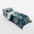 thumbnail image 3 of Ambesonne Nautical Bedding Set 4 Pcs, Anchor Grunge Naval, Queen, Blue Beige, 3 of 3