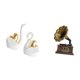 thumbnail image 5 of estatua de cisne,Estatuas y figuras de cisnes de cerámica modernas Esculturas,Estatua vintage,Estatua vintage de resina,figura artesanal,Escultura coleccionable,adorno artesanal de resina para, 5 of 8