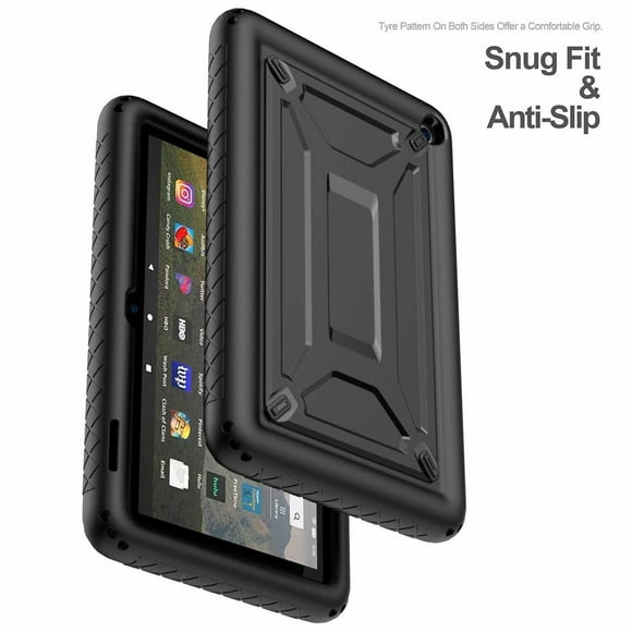 TIMIFIS Silicone Case Cover Kids Friendly For All-New Fire 7 Tablet Latest Model (2022 Release) Light Weight Kids Shock Proof Cover For Fire 7 Tablet Gift