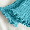 thumbnail image 6 of workcargo Juniors' Acrylic Leg Warmers - Slouchy Ribbed, Light Blue, Free Size (One Size Fits Most), Soft Cozy for Transitional Seasons & Casual Outfits, 6 of 9
