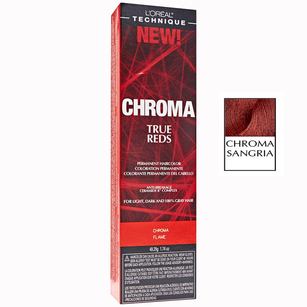 L'Oreal Professionnel - L'Oreal Chroma True Reds Permanent Haircolor