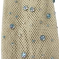 thumbnail image 5 of Rhinestone Fishnet Tights, Nude, Women One Size Fits Most, Party Favor, Way to Celebrate, 5 of 8