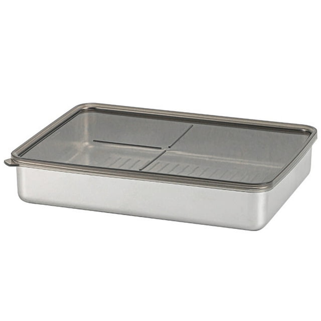 MesaSe Crisper Box Large Capacity Lunch Box with Sealed Lid Prevents Odor Storage Box 2000ml