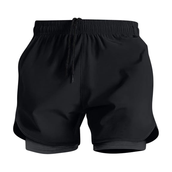 Shorts for Man Fall Summer Workout Athletic Running Straight Leg Tiered Plain Shorts Man 2026 Clothes