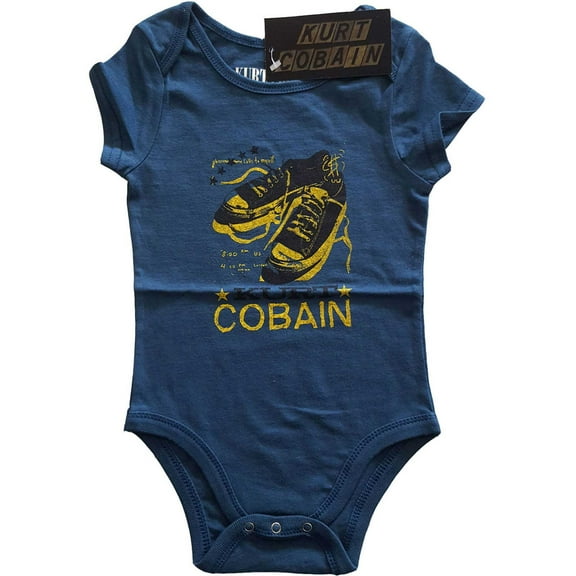 Kurt Cobain Kids Baby Grow: Laces (0-3 Months)
