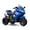 Blue, variant on POVANLI 12V 3-Wheel Kids Ride on Electric Toy Motorcycle with Foot Pedal Control, Slow Start, Power Display, Lighting Wheels, MP3, USB, Bluetooth for Children Aged 3-5, Gift (Red)
