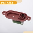 thumbnail image 5 of Unique Bargains HVAC Blower Motor Resistor Heater Blower Resistor No.512130102/71732251 for Citroen Jumper 2010-2018 Plastic Metal 1 Pcs, 5 of 6
