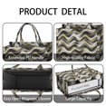 thumbnail image 4 of Large Capacity Tote Bag,Black Marble Gold Wave Pattern Handbag Fashion Luxury Tote Bag,15.7"x13"x 5.1" Inches,Laptop Compatible, 4 of 6