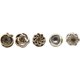 thumbnail image 1 of Ounissouiy 30 piezas de camisa, suéter, cárdigan, botón, blusa de repuesto, abrigo, botones de Metal de diamantes de imitación, accesorios de Tela de costura y artesanía Cristal/59-63, 1 of 6