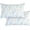 Blue Laurel, variant on Elegant Comfort Set of 2 Ultra Soft Floral Pint Pillowcases - 1500 Hotel Quality Microfiber, Smooth Envelope Closure - Standard/Queen, Paisley Navy