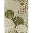 thumbnail image 2 of Nourison Aloha Indoor/Outdoor Ivory Green 7'10" x 10'6" Area Rug (8x11), 2 of 9