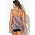thumbnail image 3 of Swimsuits for All Handkerchief Halter Tankini Set, 3 of 4