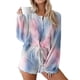 thumbnail image 1 of SAYOO Conjunto de pijamas de teñido de Mujeres pijamas de servicio doméstico de Mujeres 2 conjuntos PJ SAYOO  moda, 1 of 3