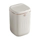 thumbnail image 5 of Contenedor de basura automático sin contacto, con tapa, impermeable y automático Blanco y dorado 20L, 5 of 9