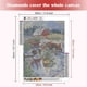thumbnail image 2 of Kit completo de pintura de diamantes de Navidad con diamantes de imitación, 30 x 40 cm, bordado de diamantes, pintura de diamantes de Navidad, bricolaje, pintura de diamantes 5d, Navidad, 5d, 2 of 5