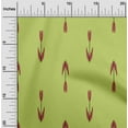 thumbnail image 1 of oneOone Polyester Lycra Fabric Arrow Ikat Print Fabric BTY 56 Inch Wide, 1 of 4