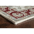thumbnail image 6 of Rugs America Jasmine NDY02 Ivory Burgundy Oriental Traditional Ivory Area Rug, 8'x10', 6 of 6