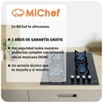 thumbnail image 3 of Parrilla de 4 quemadores para uso de gas empotrable, 3 of 9