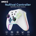 thumbnail image 4 of Mando Inalámbrico de Efecto Hall NuRival para Nintendo Switch® Modelo OLED (Blanco) - Armor3, 4 of 5