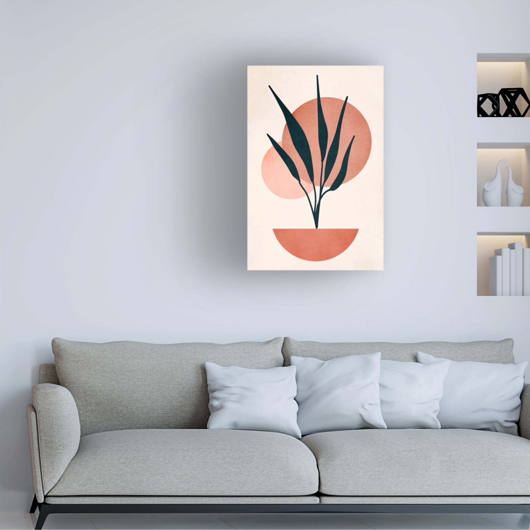 Trademark Fine Art Kubistika Copenhagen 1978 No.7 Canvas Wall Art