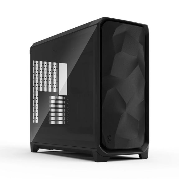 Fractal Design Meshify 3 XL E-ATX Full Tower PC Case - Black Chassis with Light Tinted TG Side Panel
