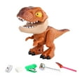 thumbnail image 2 of Educativo DIY Juguetes Papelería Grapadora Lápiz Se Balanceó Flexiblemente 5 en un Juguetes a Navidad Cumpleaños marrón Hugo Desmontar juguetes de dinosaurios, 2 of 10