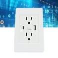 thumbnail image 1 of US Wall Outlet, 110-220V US Receptacle Stylish Sturdy  For Office, 1 of 8