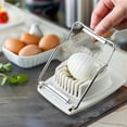 thumbnail image 5 of Ganfancp Household Multi-Function Eggs Cutter Eggs Cutter Two In One Cutter Preserved Eggs Slicers for Home, 5 of 5