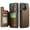 Brown, variant on For iPhone 13 Pro Max Case with Card Holder, Wallet Case for Women Men with RFID Blocking, Durable Leather Kickstand Magnetic Clasp Shockproof Phone Case for iPhone 13 Pro Max